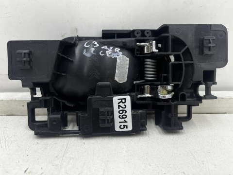 Klamka Citroen C3 Aircross 1 I 17-24r. lewa tylna wewnętrzna rączka drzwi EU lewy tył 98012886cy