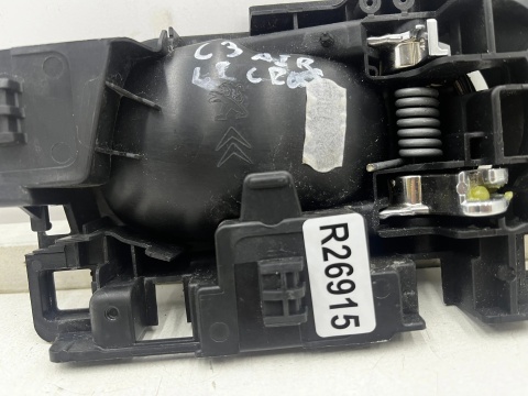 Klamka Citroen C3 Aircross 1 I 17-24r. lewa tylna wewnętrzna rączka drzwi EU lewy tył 98012886cy
