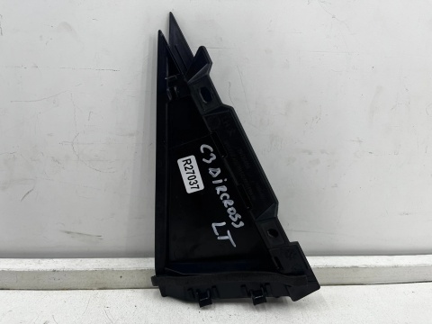 Listwa Citroen C3 Aircross 17-24r. lewa tylna osłona słupka drzwi trójkąt nakładka ramki szyby lewych tylnych POŁYSK 39136480