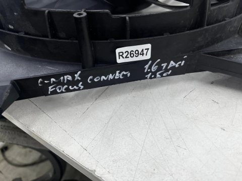 Wentylator chłodnicy Ford C-max MK2 Focus MK3 Connect MK2 10-19r. 1.5 TDCi 1.6 TDCi wiatrak z obudową SPRAWNY dv61-8c607-ad