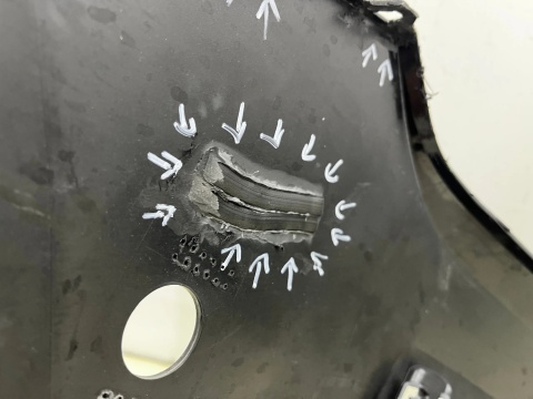 Zderzak przedni Opel Corsa F 23r.- Lift przód 6XPDC 9850353180