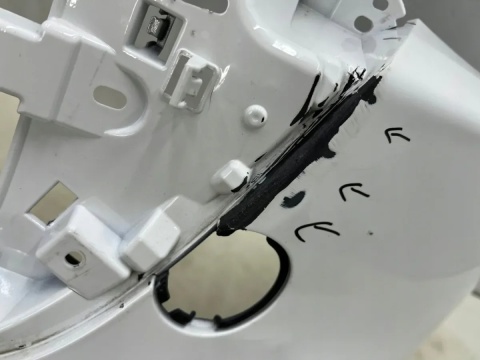 Zderzak przedni Mazda 2 III DJ 23r.- Lift przód D65E-50031