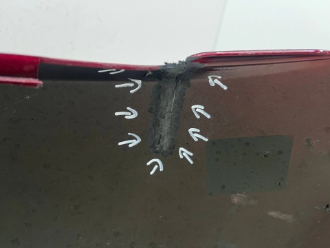 Zderzak przedni Mazda 2 DJ 23r.- Lift przód spryski D65E-50031