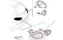 Lampa Alfa Romeo 147 00-10r. NOWA lewa tylna w błotnik EU Oryginalna lewy tył 46556349