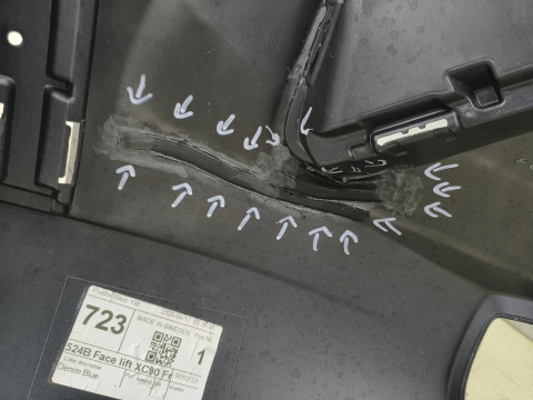 Zderzak przedni Volvo XC90 2 II 24r.- Lift przód 6XPDC 32345711