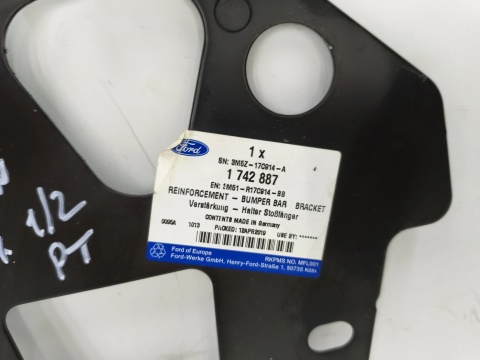 Poszycie Ford C-Max Mk1 C-Max MK2 03-19r. NOWY pas tylny bagażnika LEWE dolne poszycie zewnętrzne mocowanie belki