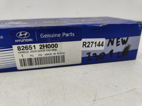 Klamka Hyundai i30 1 I Kia Ceed 1 I 07-12r. lewa przednia zewnętrzna rączka drzwi EU lewa przednia 826512h000