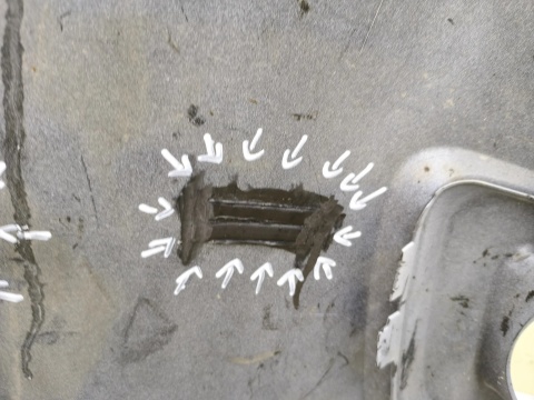 Zderzak przedni Ford Connect Mk2 II 17-22r. Lift przód KT1B-17K819-AB