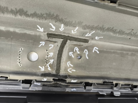 Zderzak przedni VW Polo GTi 21r.- Lift przód 4XPDC 2GS807221H