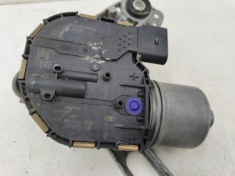 Mechanizm wycieraczek Ford Focus Mk3 10-19r. przedni prawy silniczek wycieraczek szyby prawy przód EUROPA bm51-17k484-b
