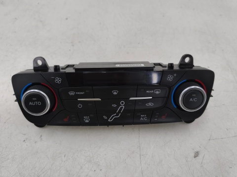 Panel klimatyzacji Ford Focus Mk3 C-Max Mk2 14-19r. lift elektryczne sterowanie nawiewem wentylacją f1et-18c612-dk