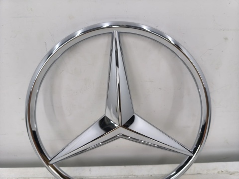 Znaczek Mercedes GLC I x253 w253 15-22r. NOWY przedni znaczek atrapy 205mm. zderzaka maski emblemat przód ORYGNALNY a0008175302