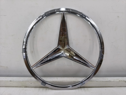 Znaczek Mercedes GLC I x253 w253 15-22r. NOWY przedni znaczek atrapy 205mm. zderzaka maski emblemat przód ORYGNALNY a0008175302