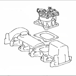 Uszczelka Toyota Corolla Carina Avensis Camry 83-01r. pompy vacuum podciśnienia 2.0 2.2 diesel 44784-12010