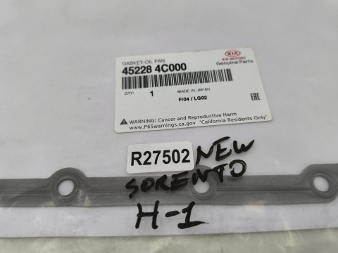 Uszczelka miski olejowej Kia Sorento I Hyundai H-1 I 02-09r. oryginalna uszczelka automatycznej skrzyni biegów 45228-4c000