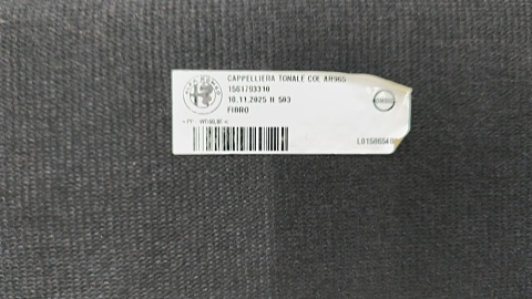 Półka bagażnika Alfa Romeo Tonale 22r.- tylna półka w bagażnik czarna 1561793310