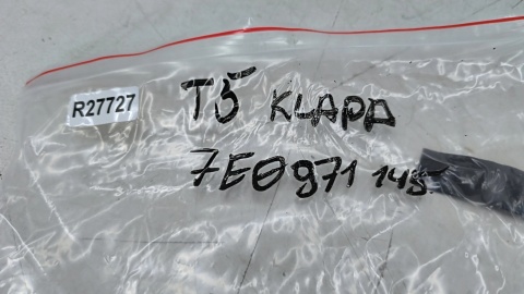 Wiązka klapy bagażnika VW Transporter T5 03-15r. instalacja przewodów klapy bagażnika 7e0971145
