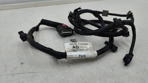 Wiązka zderzaka Ford Courier MK2 Tourneo 23r.- tylna instalacja PDC zderzaka kable czujników parkowania r2x6-15k868-ad