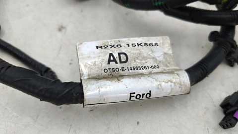 Wiązka zderzaka Ford Courier MK2 Tourneo 23r.- tylna instalacja PDC zderzaka kable czujników parkowania r2x6-15k868-ad