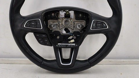 Kierownica Ford Focus Mk3 10-19r. skórzana trójramienna multifunkcyjna podgrzewana EUROPA gv413600jd3zhe