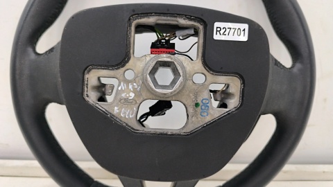 Kierownica Ford Focus Mk3 10-19r. skórzana trójramienna multifunkcyjna podgrzewana EUROPA gv413600jd3zhe