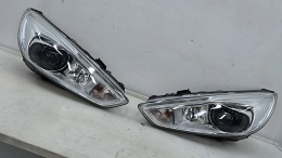 Lampa reflektor Ford Focus Mk3 14-19r. LIFT prawa lewa przednia BI-XENON + LED EU komplet oryginal f1eb-13d154-ag f1eb-13d155-ag