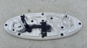 Znaczek Ford 190x71mm. przedni znaczek atrapy zderzaka emblemat logo biały przód ORYGNALNY