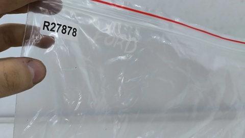 Znaczek Ford 190x71mm. przedni znaczek atrapy zderzaka emblemat logo biały przód ORYGNALNY