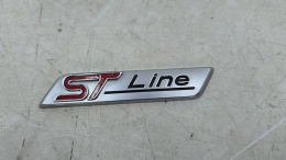 Znaczek Ford ST-line 20r.- 86x17mm. napis logo znaczek emblemat na błotnik klapę ORYGNALNY g1bb-16b114-aa