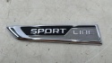 Znaczek Skoda Kodiaq I 16-24r. SPORT LINE napis na LEWY błotnik logo znaczek emblemat ORYGNALNY 565853041