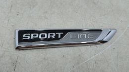 Znaczek Skoda Superb 3 III 15-24r. SPORT LINE napis na PRAWY błotnik logo znaczek emblemat ORYGNALNY 3v0853042a