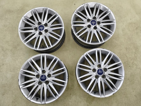 Felgi aluminiowe Ford Focus Mk3 C-Max Mk2 Connect 10-19r. r16 cali 7jx16 ET50 5x108 CH63 z czujnikami KOMPLET Borbet F1EJ-A1B