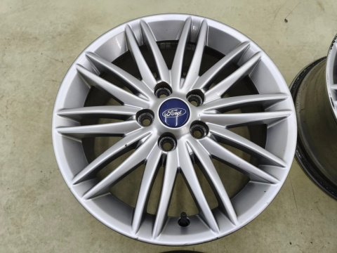 Felgi aluminiowe Ford Focus Mk3 C-Max Mk2 Connect 10-19r. r16 cali 7jx16 ET50 5x108 CH63 z czujnikami KOMPLET Borbet F1EJ-A1B