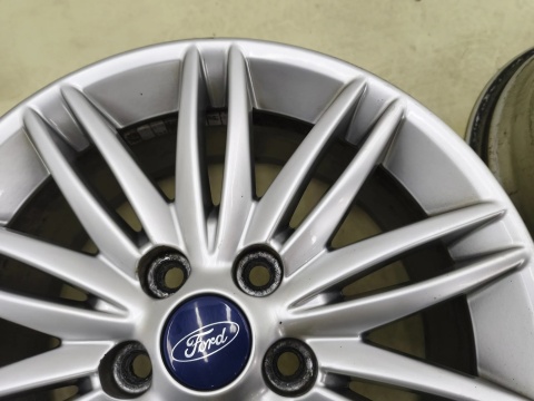 Felgi aluminiowe Ford Focus Mk3 C-Max Mk2 Connect 10-19r. r16 cali 7jx16 ET50 5x108 CH63 z czujnikami KOMPLET Borbet F1EJ-A1B
