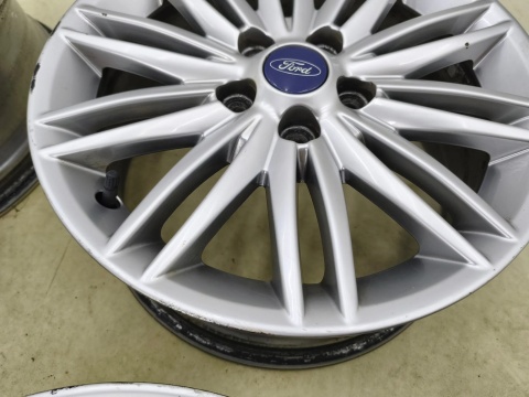 Felgi aluminiowe Ford Focus Mk3 C-Max Mk2 Connect 10-19r. r16 cali 7jx16 ET50 5x108 CH63 z czujnikami KOMPLET Borbet F1EJ-A1B