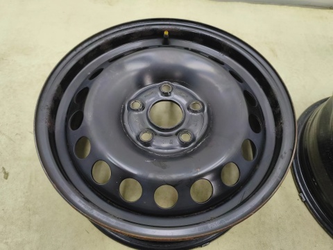 Felgi stalowe VW Golf VII T-Roc Audi A3 8v Leon III Ateca Octavia III 12r.- 15 cali 6jx15 ET43 5x112 CH57 KOMPLET Südrad 155801