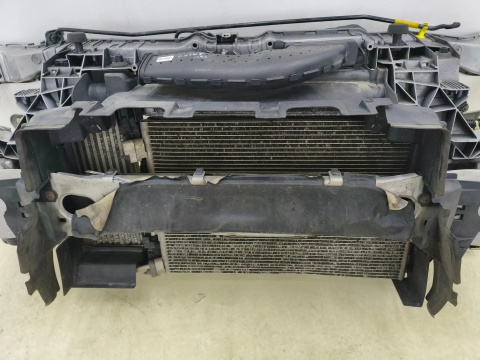 Pas przedni Ford Focus Mk3 10-19r. 1.5 TDCI Diesel kompletny z chłodnicą wody belka wzmocnienie osłona wentylatory
