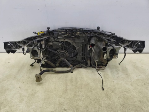 Pas przedni Ford Focus Mk3 10-19r. 1.5 TDCI Diesel kompletny z chłodnicą wody belka wzmocnienie osłona wentylatory