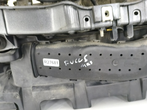 Pas przedni Ford Focus Mk3 10-19r. 1.5 TDCI Diesel kompletny z chłodnicą wody belka wzmocnienie osłona wentylatory