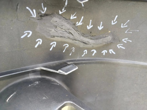 Zderzak przedni Citroen Xsara 1 I 00-04r. Lift przód 9647957077