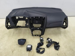 Deska rozdzielcza Ford Focus Mk3 14-19r. lift konsola poduszki powietrzne pasy