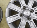 Felgi aluminiowe Mitsubishi Colt VI 6 Z30 04-12r. r15 cali 6jx15 ET46 4x114,3 CH67 felgi oryginalne KOMPLET 4250b671