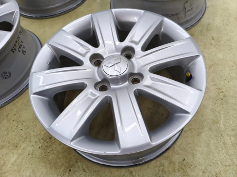 Felgi aluminiowe Mitsubishi Colt VI 6 Z30 04-12r. r15 cali 6jx15 ET46 4x114,3 CH67 felgi oryginalne KOMPLET 4250b671