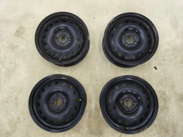 Felgi stalowe Nissan Note E11 1 I Micra 06-12r. r15 5,5jx15 ET45 CH60 4x100 15 cali felgi oryginalne 403009u00b