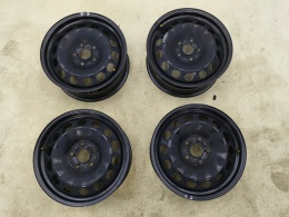 Felgi stalowe VW Golf VII Octavia III Audi A3 8v Leon 12-20r. 16 cali 6,5jx16 ET46 5x112 CH57,1 KOMPLET 5q0601027m 5q0601027p