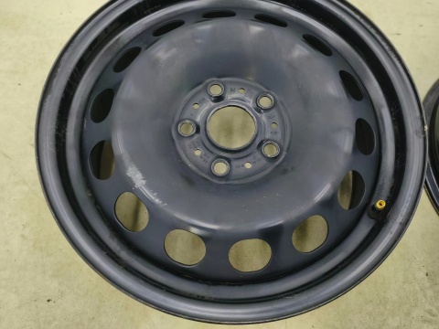 Felgi stalowe VW Golf VII Octavia III Audi A3 8v Leon 12-20r. 16 cali 6,5jx16 ET46 5x112 CH57,1 KOMPLET 5q0601027m 5q0601027p