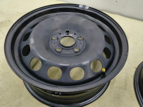Felgi stalowe VW Golf VII Octavia III Audi A3 8v Leon 12-20r. 16 cali 6,5jx16 ET46 5x112 CH57,1 KOMPLET 5q0601027m 5q0601027p
