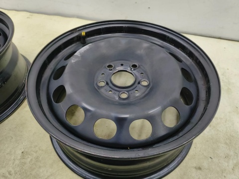 Felgi stalowe VW Golf VII Octavia III Audi A3 8v Leon 12-20r. 16 cali 6,5jx16 ET46 5x112 CH57,1 KOMPLET 5q0601027m 5q0601027p
