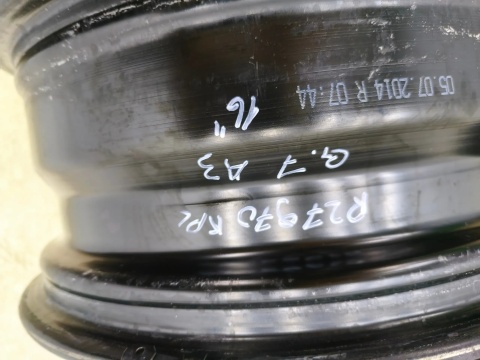 Felgi stalowe VW Golf VII Octavia III Audi A3 8v Leon 12-20r. 16 cali 6,5jx16 ET46 5x112 CH57,1 KOMPLET 5q0601027m 5q0601027p
