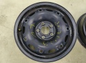 Felgi stalowe VW Polo IV 9n Fox Fabia I Ibiza III Toledo 02r.- 14 cali 5jx14 ET43 5x100 CH57,1 KOMPLET 6q0601027a